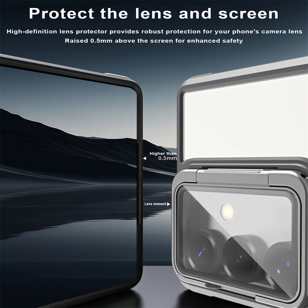 Luxury Magnetic Shockproof Case with Acrylic Camera Lens Protection for Samsung Galaxy S26 Series