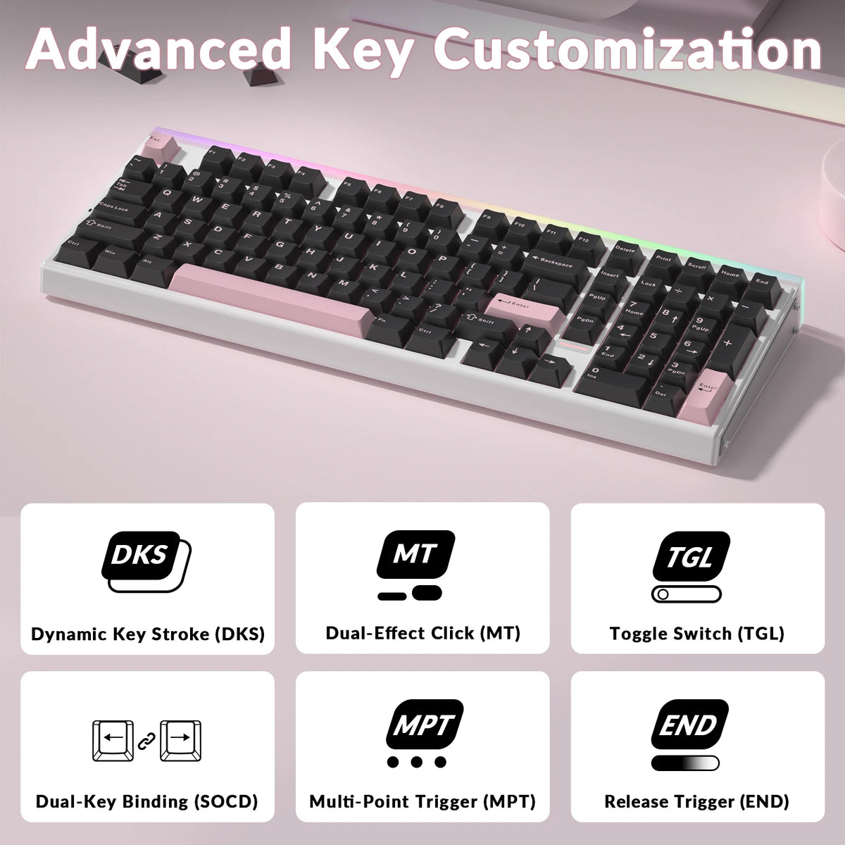 AULA HERO99 Rapid Trigger Esports Keyboard
