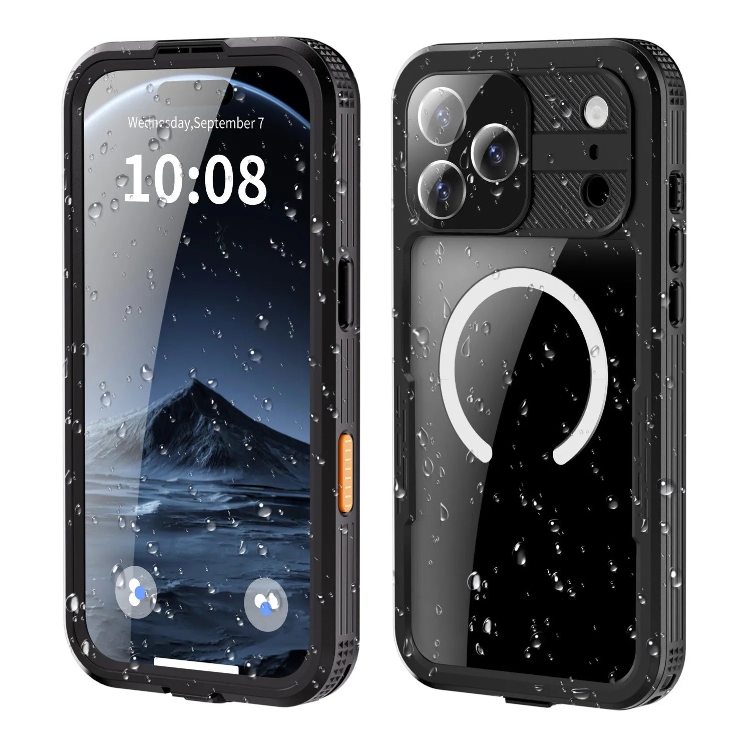 iPhone 17 Series IP68 Waterproof Full-Body MagSafe Case