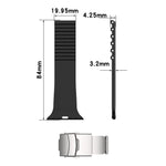 Durable Silicone Wrist Strap for Apple Watch