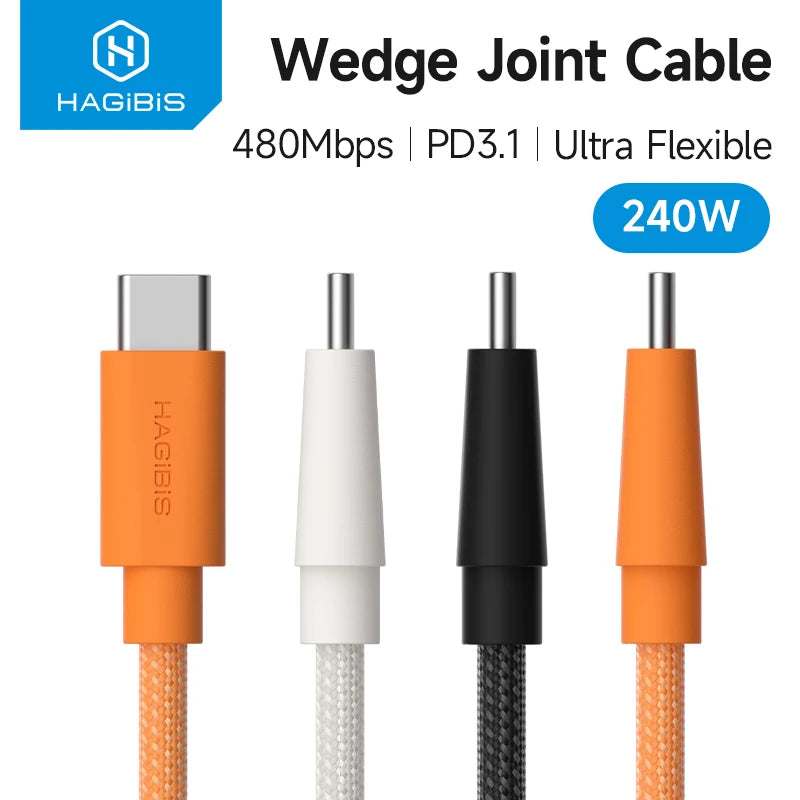 Hagibis 240W USB-C Fast Charging Cable