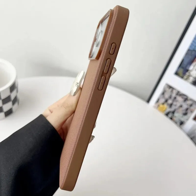 High-Quality Woven Texture MagSafe Case for iPhone 17 Series