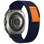 Ribbed Nylon No-Gap Watch Strap for Samsung Galaxy Watch Ultra 2