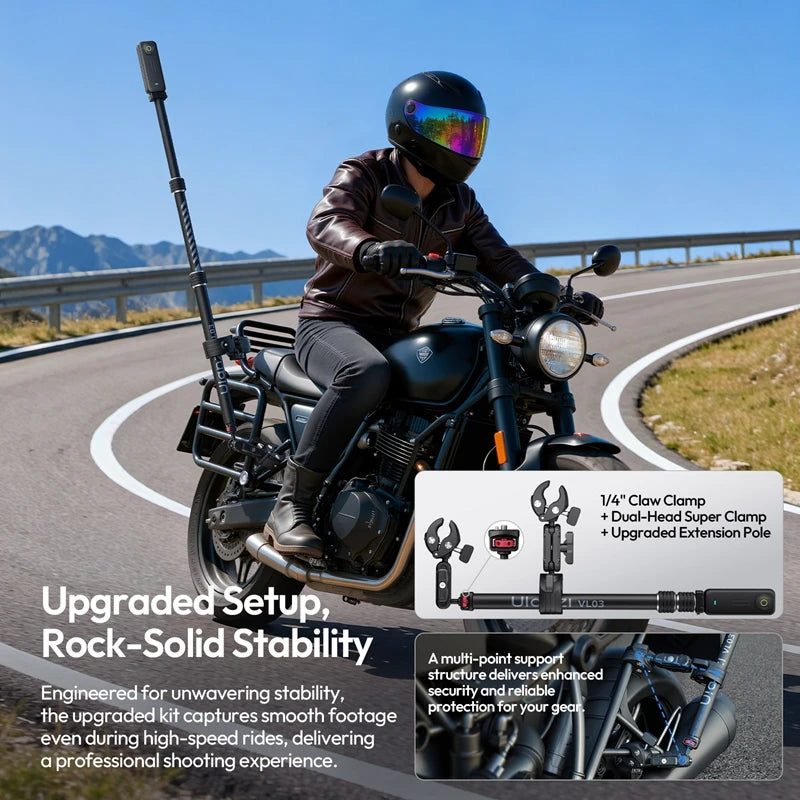 Ulanzi VL03 Super Clamp Mount for Action Cameras