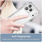 iPhone 17 Series Clear Luxury Silicone Bumper Shockproof Protective Case