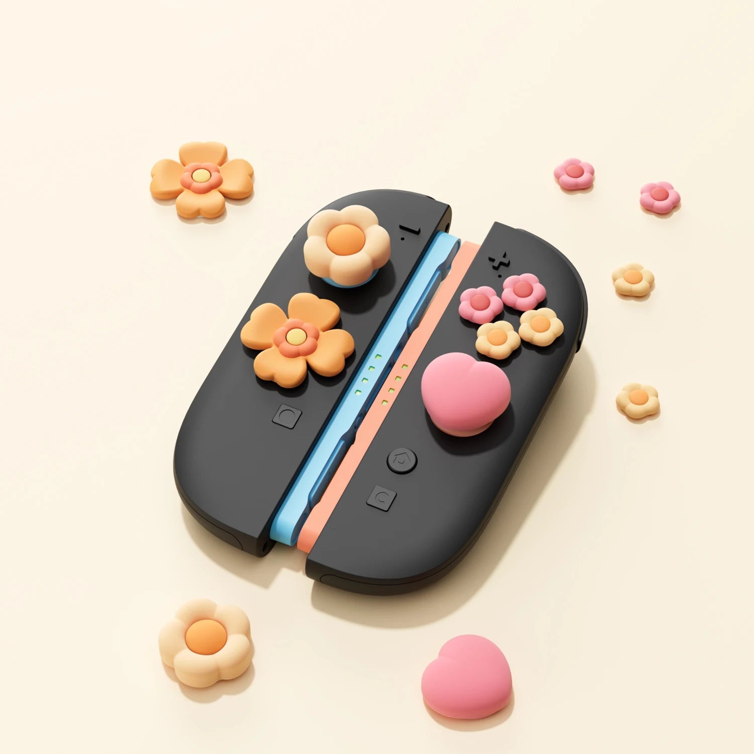 Cross D-Pad & ABXY Thumb Grip Caps Set for Nintendo Switch 2