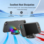 Compact 4K HDMI Dock and Charging Stand for Nintendo Switch 2 Console