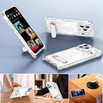Clear Acrylic MagSafe Case with Kickstand for iPhone 18 Series