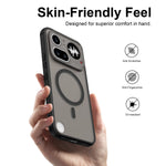 Matte Case with Magnetic Charging Alignment Ring for Nothing Phone (4a) Series