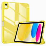 Transparent Folio Case with Built-in Apple Pencil Storage for iPad Pro M5 (2025)
