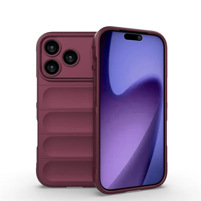 Soft Silicone Protective Case for iPhone 17 Series