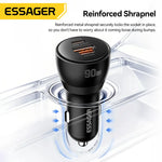 Essager 90W Dual-Port USB-C Car Charger