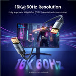 Vention DisplayPort 2.1 16K60Hz Braided Cable