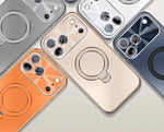 Luxury Business MagSafe Case with 360° Rotating Bracket for iPhone 17 Series