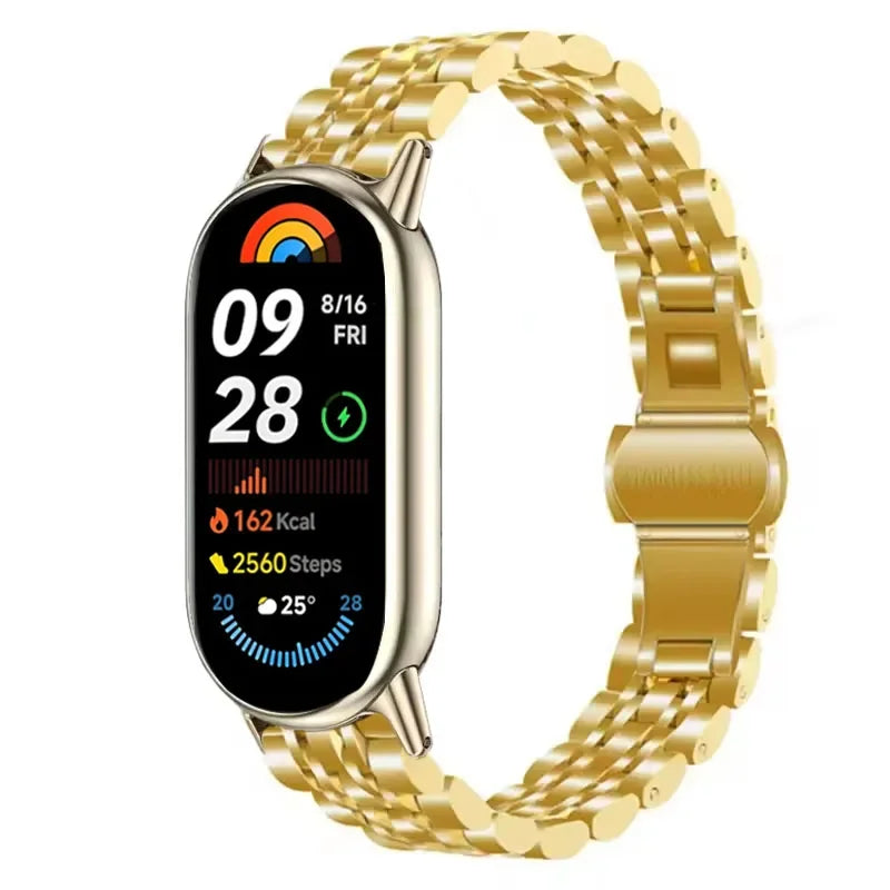 Elegant Metal Strap for Xiaomi Smart Band 10