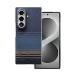 Aramid Fiber Textured Magnetic Case with Raised Camera Protection Ring for Samsung Galaxy Z Fold 8 Ultra