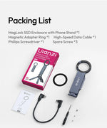Ulanzi MA58 MagLock SSD Enclosure with Phone Stand