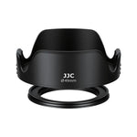JJC Reversible Lens Hood with Adapter Ring