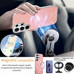 Elegant Bow Graphic Magnetic Leather Case for Samsung Galaxy