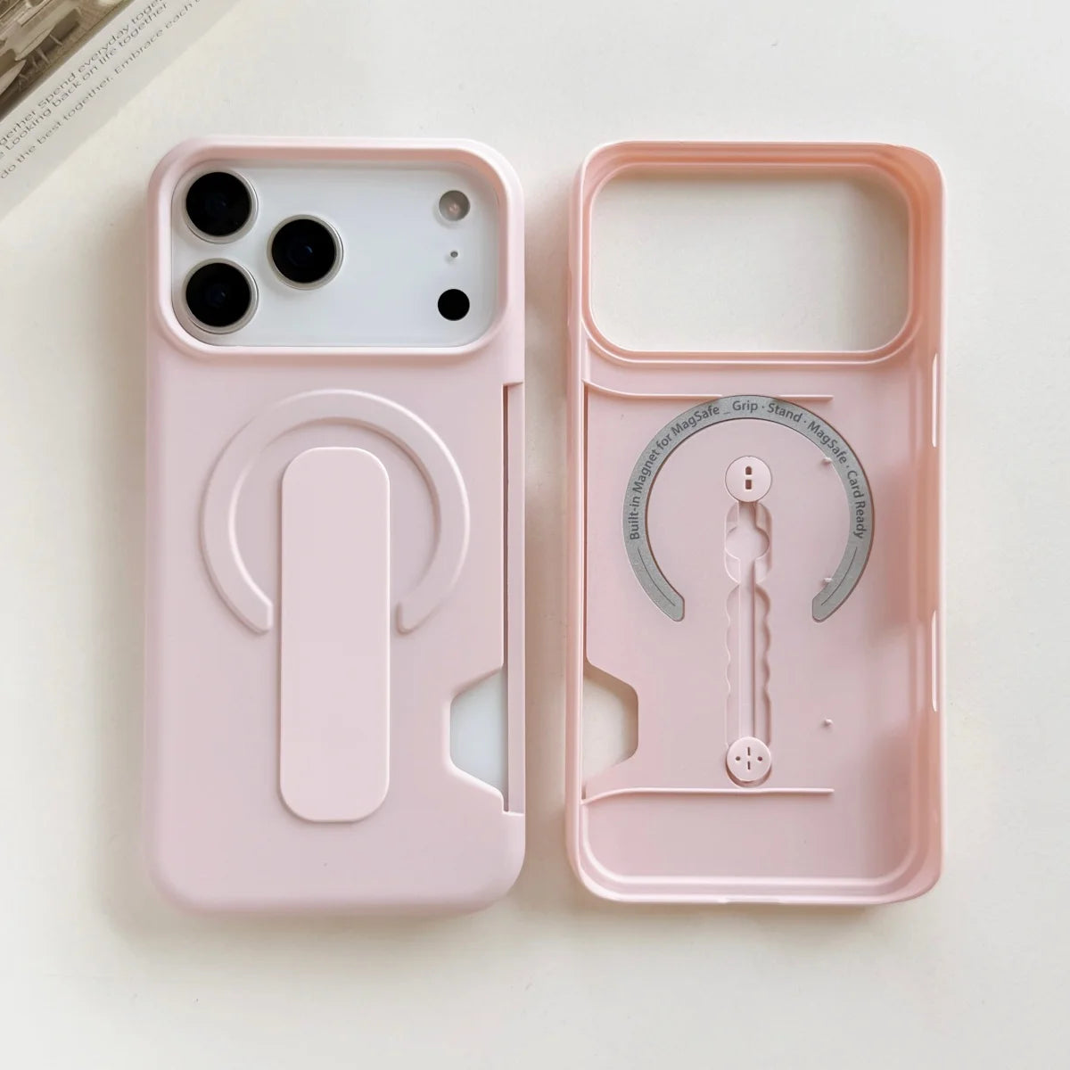 Shockproof MagSafe Wallet Case with Card Slot for iPhone 17 Series