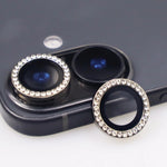 Bling Glitter Diamond Rhinestone Camera Lens Protector for iPhone 16 / 16 Plus