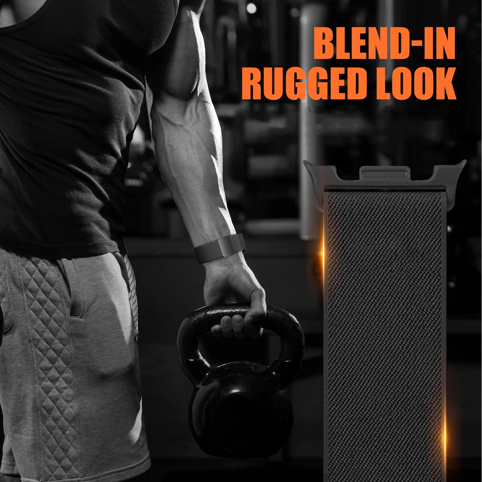 Adjustable Magnetic Nylon Band Compatible with Samsung Galaxy Watch 8 & Galaxy Watch 8 Classic