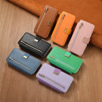 2-in-1 Detachable MagSafe Leather Wallet Case with Ring for iPhone 17 Series