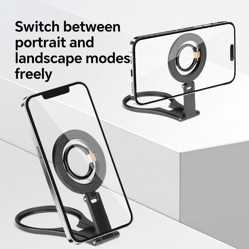 Foldable Double-Sided Magnetic Phone Holder