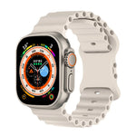 Durable Silicone Ocean Strap for Apple Watch