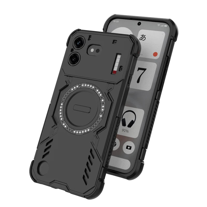 Shockproof Magnetic Case with Heat Dissipation for Nothing Phone (4b)