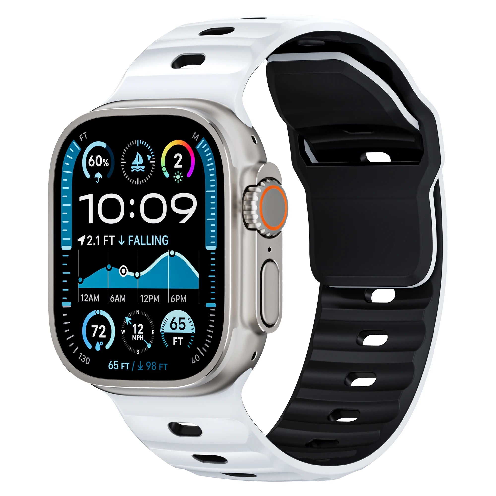 Premium Sport Silicone Strap for Apple Watch