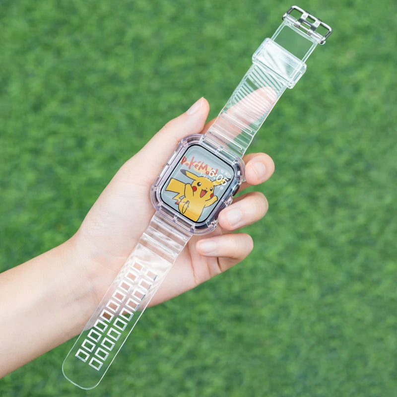 Protective Silicone Case + Wristband for Apple Watch