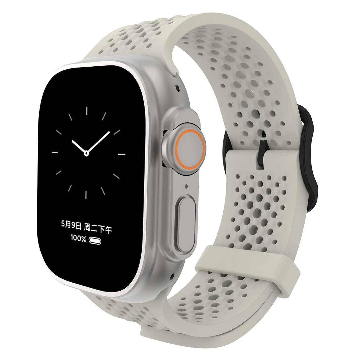 Durable Silicone Strap for Apple Watch