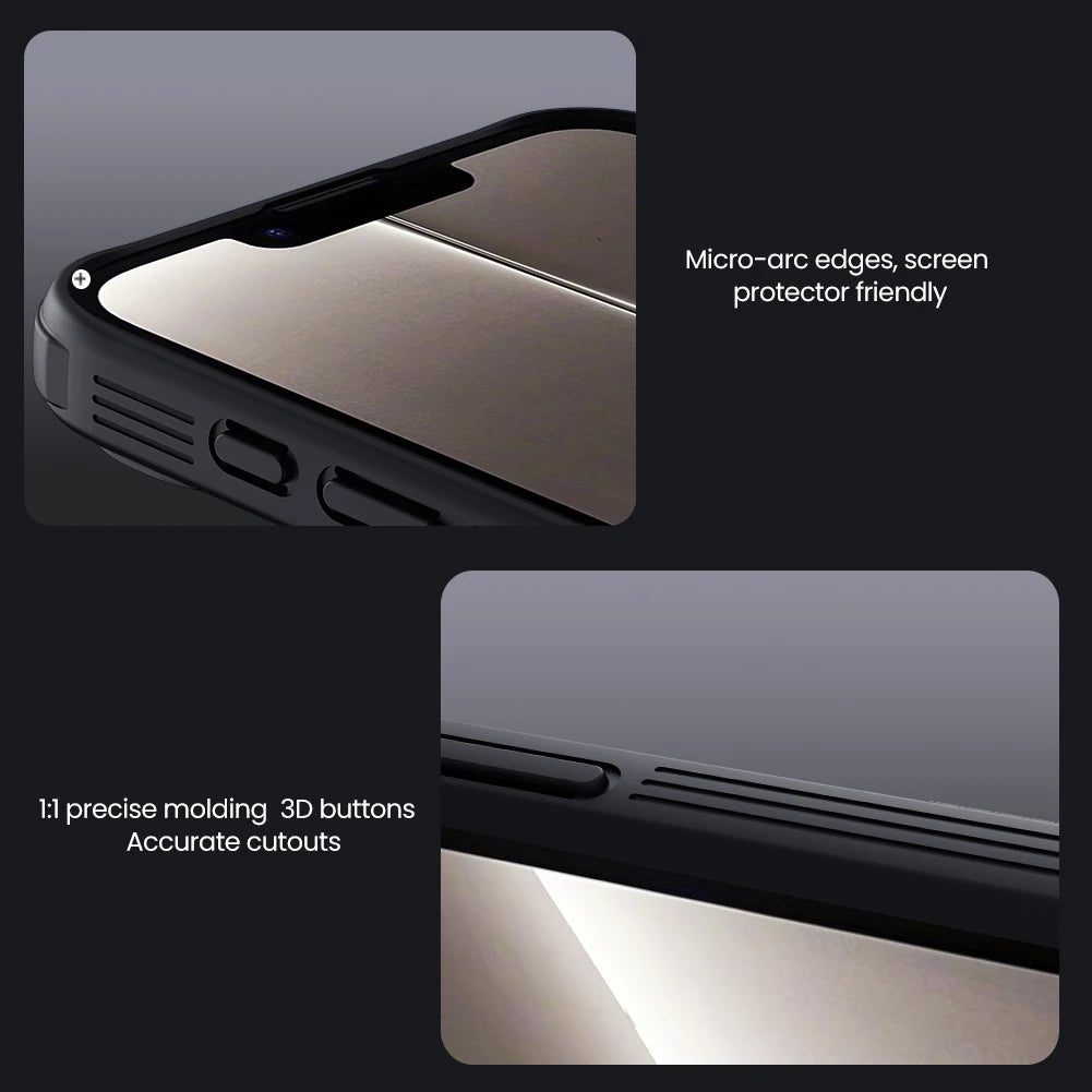 Anti-Drop Airbag Case with Sliding Camera Lens Cover for iPhone 16e