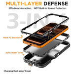 Shockproof Dual-Layer Bumper Case with Raised Edges for iPhone 18 Series