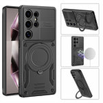 Samsung Galaxy S26 Series Magnetic Case with Rotating Stand