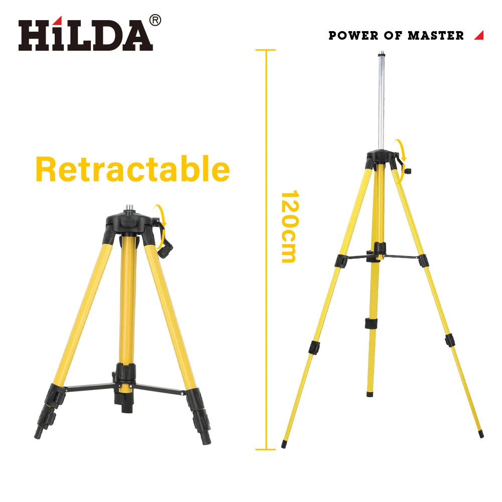 HILDA 1.2M Adjustable Tripod Stand