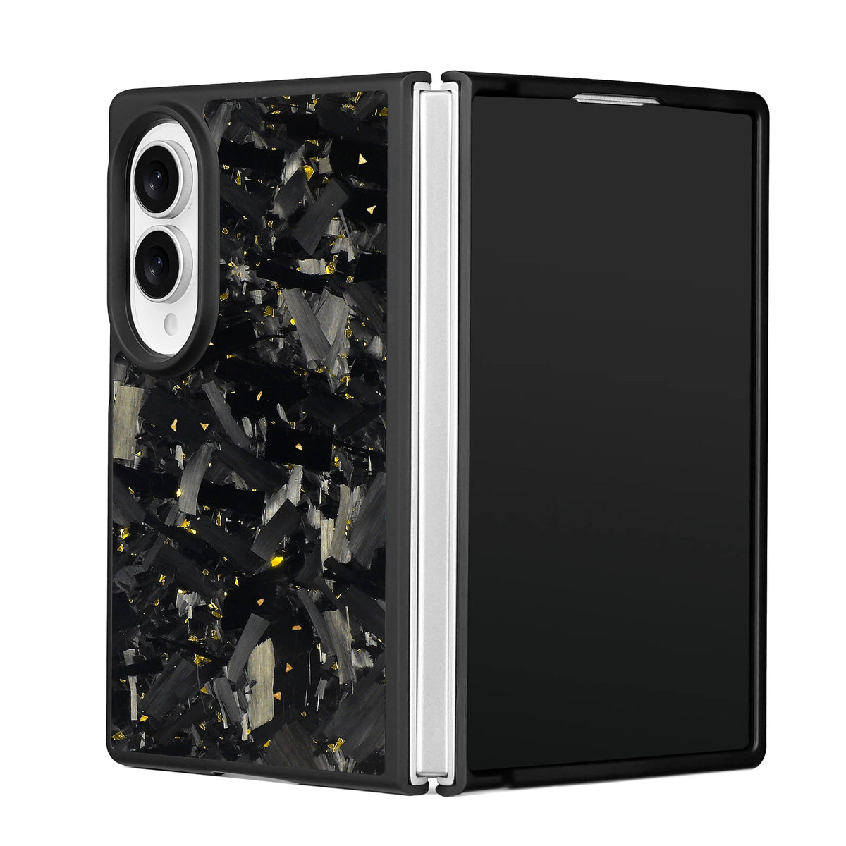 Military-Grade Carbon Fiber Foldable Case with Hinge Protection for Samsung Galaxy Z Fold 8