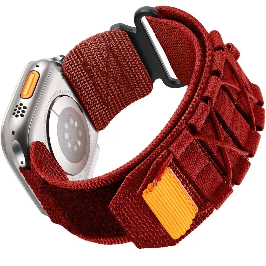 Heavy-Duty Nylon Tactical Band for Apple Watch