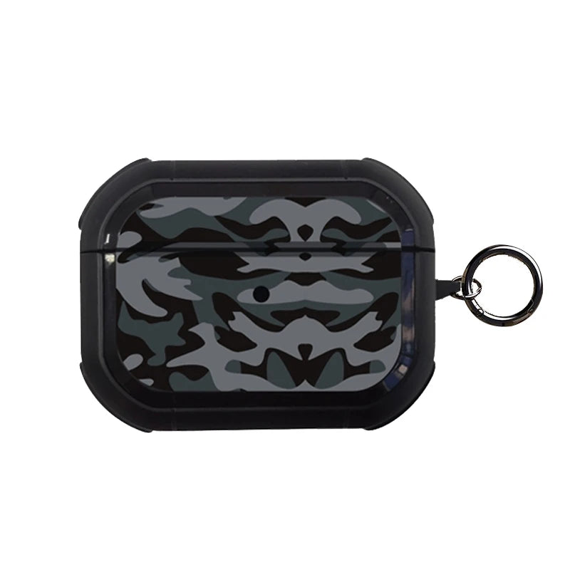 Shockproof Camouflage TPU+PC Case for AirPods Pro