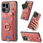 Luxury Leather Wallet Case for OPPO Find X9 / X9 Pro