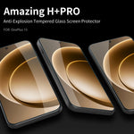 OnePlus 15 Screen Protector HD Clear Tempered Glass Film