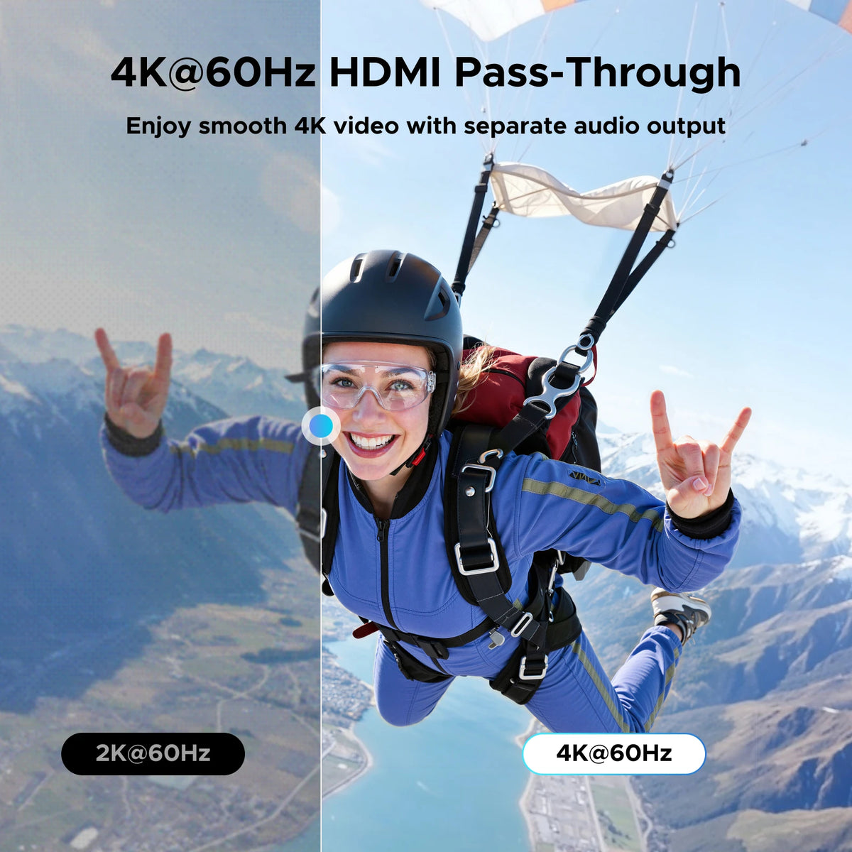 UGREEN HDMI Audio Extractor, 4K 60Hz