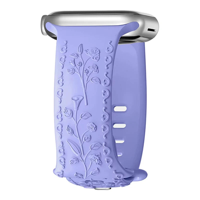 Premium Embossed Band for Apple Watch