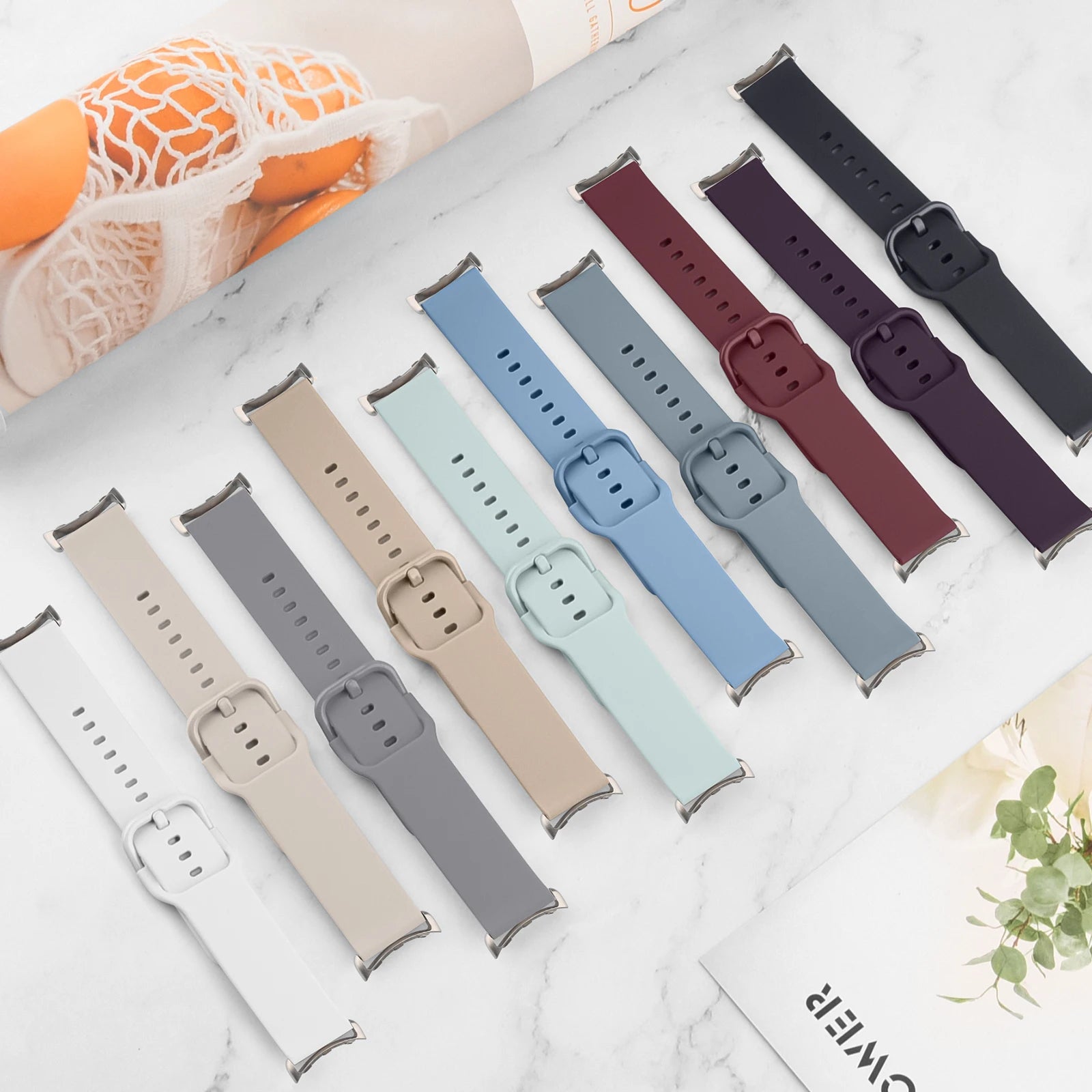 Silicone Sport Strap for Google Pixel Watch 2