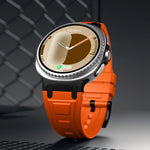 Silicone Watch Band Set with Two Interchangeable Straps for Samsung Galaxy Watch 9