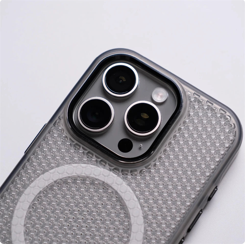 Shockproof Cooling MagSafe Case for iPhone 16 Series