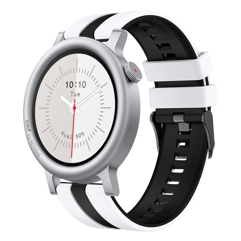 Two-Tone Adjustable Band for Nothing CMF Watch 3 Pro