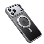 Clear Shockproof & Anti-Scratch MagSafe Case with Built-in Ring Holder for iPhone 17 Series