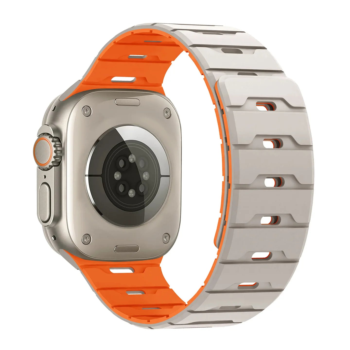 Durable Magnetic Silicone Strap for Apple Watch